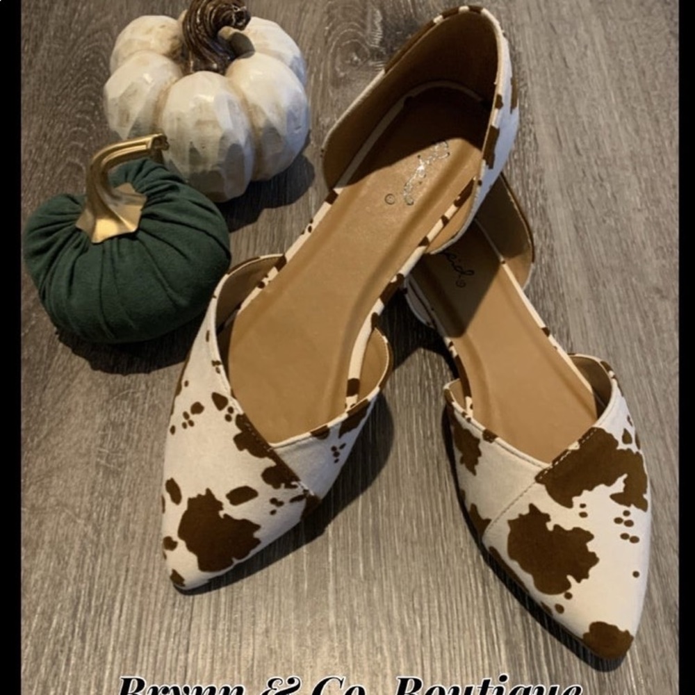 Animal Print Dress Flats